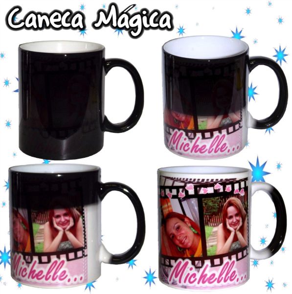 Caneca Magica Cor Preta