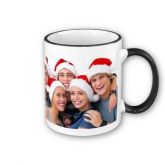 Caneca Personalizada Cor e Auçá  Preta