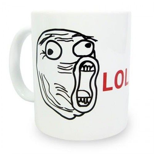 Os famosos memes da internet agora na caneca, colecione!  Vi
