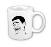 Os famosos memes da internet agora na caneca, colecione!  Vi