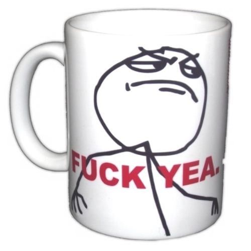 Os famosos memes da internet agora na caneca, colecione!  Vi