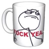 Os famosos memes da internet agora na caneca, colecione!  Vi