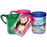 caneca  Plasticas personalizada meia auçá